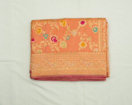 Banaras Pattu Meenakari