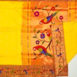 Paithani Peacock Border