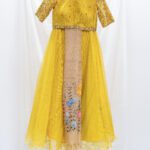 yellow lehanga set