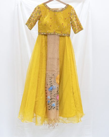 yellow lehanga set