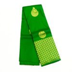 Green Kanchipuram silk saree