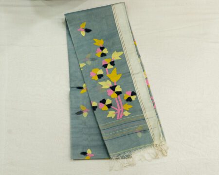 organza jamdhani saree