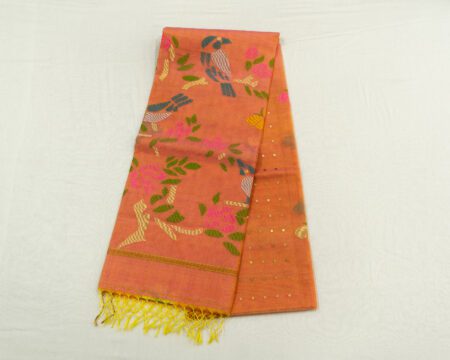 organza jamdhani saree