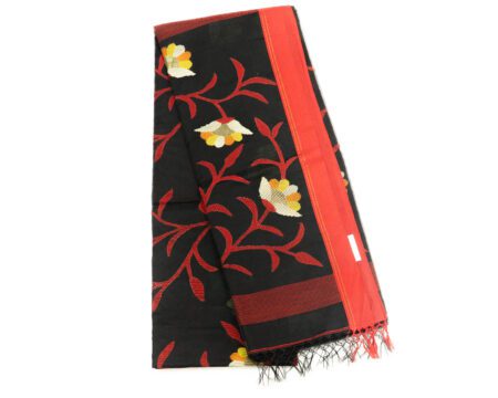 organza jamdhani saree