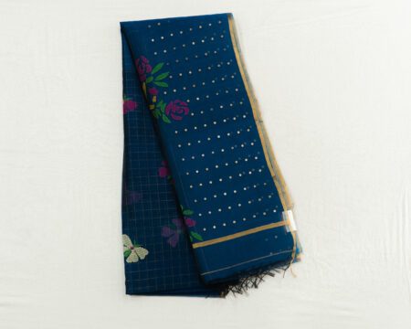 organza jamdhani saree